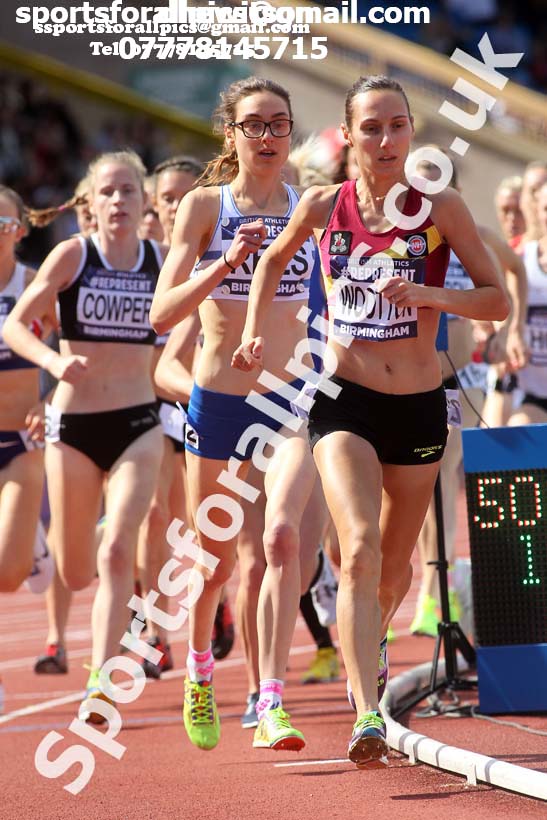 Womens 5000 metres, British World Championship Team Trials, Alexander Stadium, Birmingham